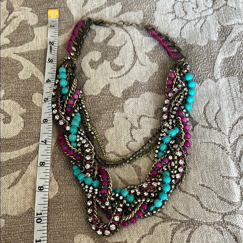Stella and Dot Multicolor Beaded Necklace